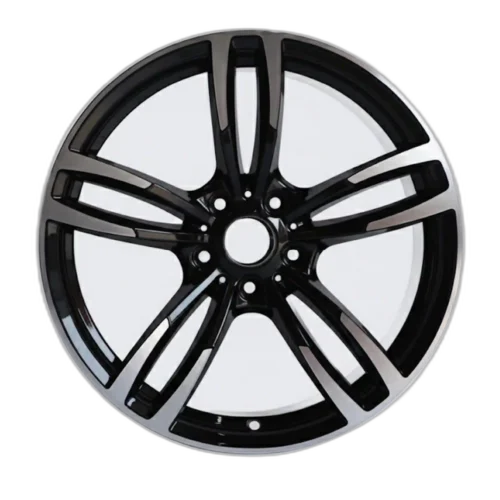 IPW W1121 Wheels Rims Size 17 Gloss Black Machine Face