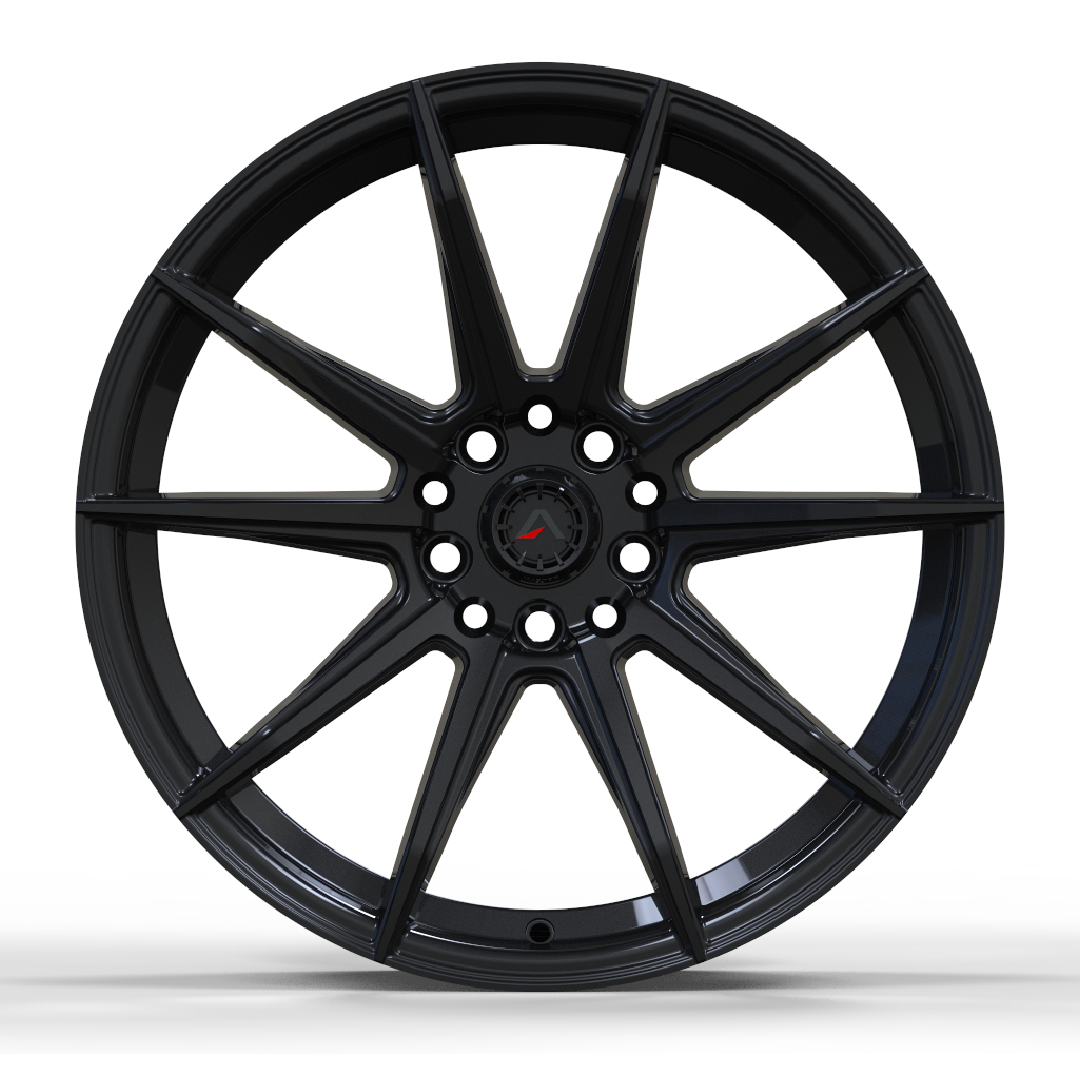 AXIA AF-101 Wheels Rims Size 18 Inch Gloss Black - Image 2