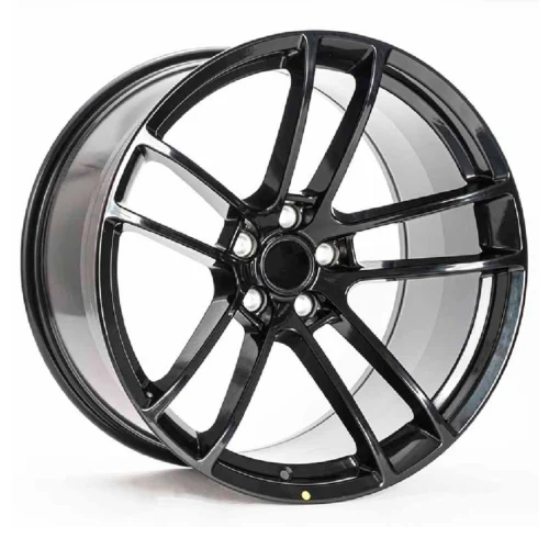 Dodge Challenger/Charger Wheels Rims Size 20x9.5 / 20x11 Inch Gloss Black