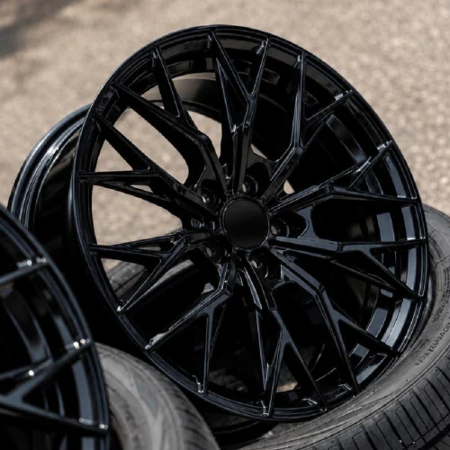 Honda Civic Wheels Rims Size 18x8.5 Inch Gloss Black
