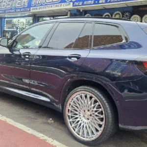 Azad AZSLS2.0 Wheels Rims 22 Inches Brushed Silver with SS Lip